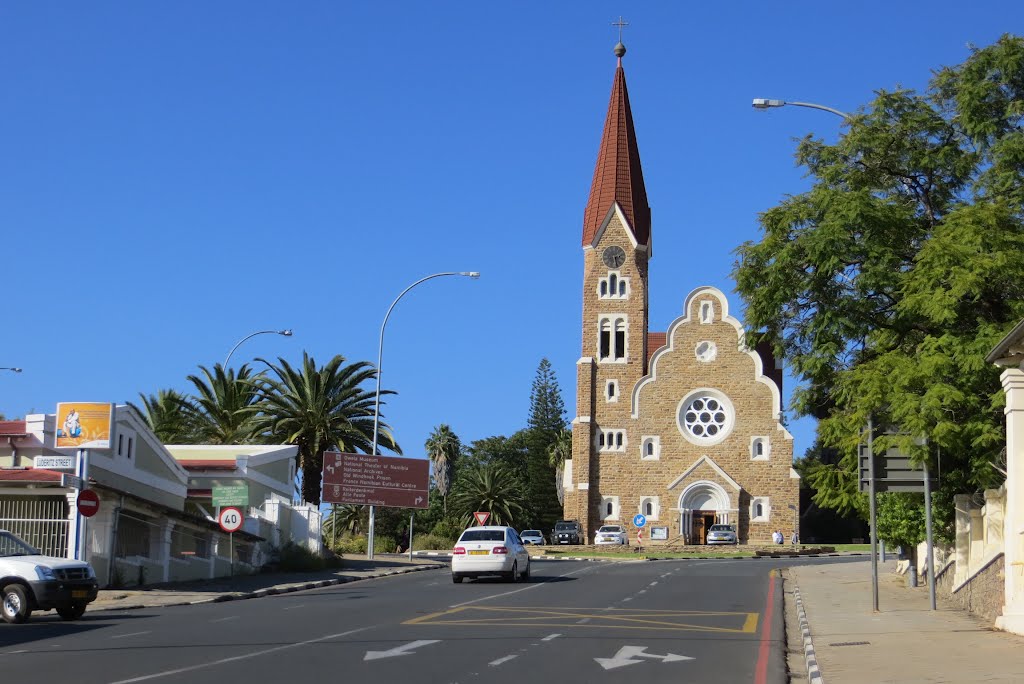 Christuskirche in Windhoek by kuschelteddy