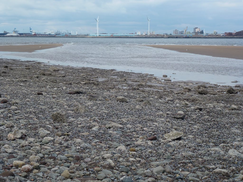 The Mersey Tide Coming In Fast. by Peter Hodge