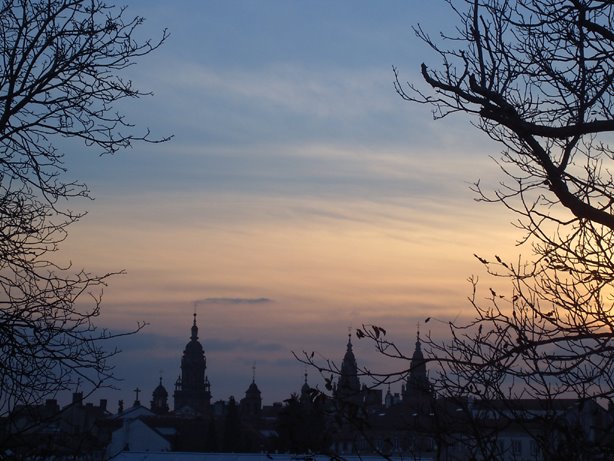 Sunset in Compostela by SergioLousame