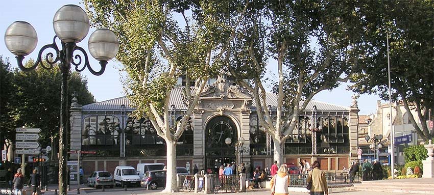 Le Marché couvert de Narbonne by Arktos,