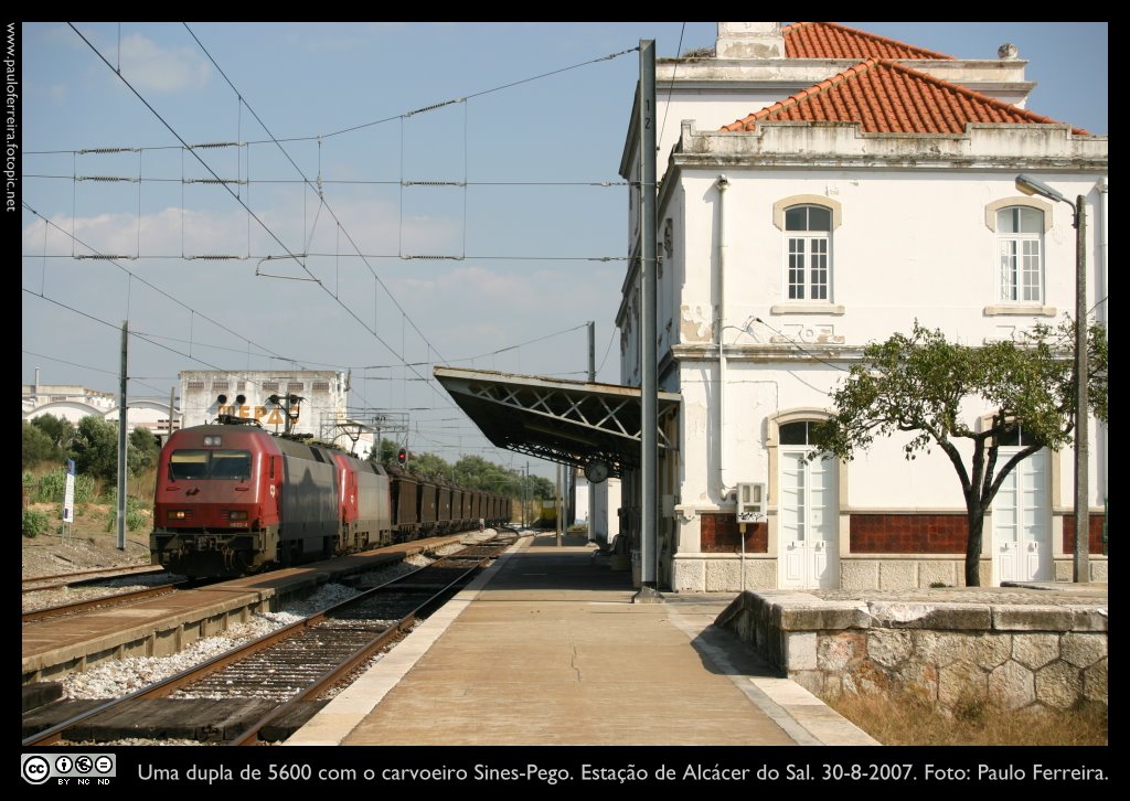 Estação de Alcácer do Sal by PF Sines