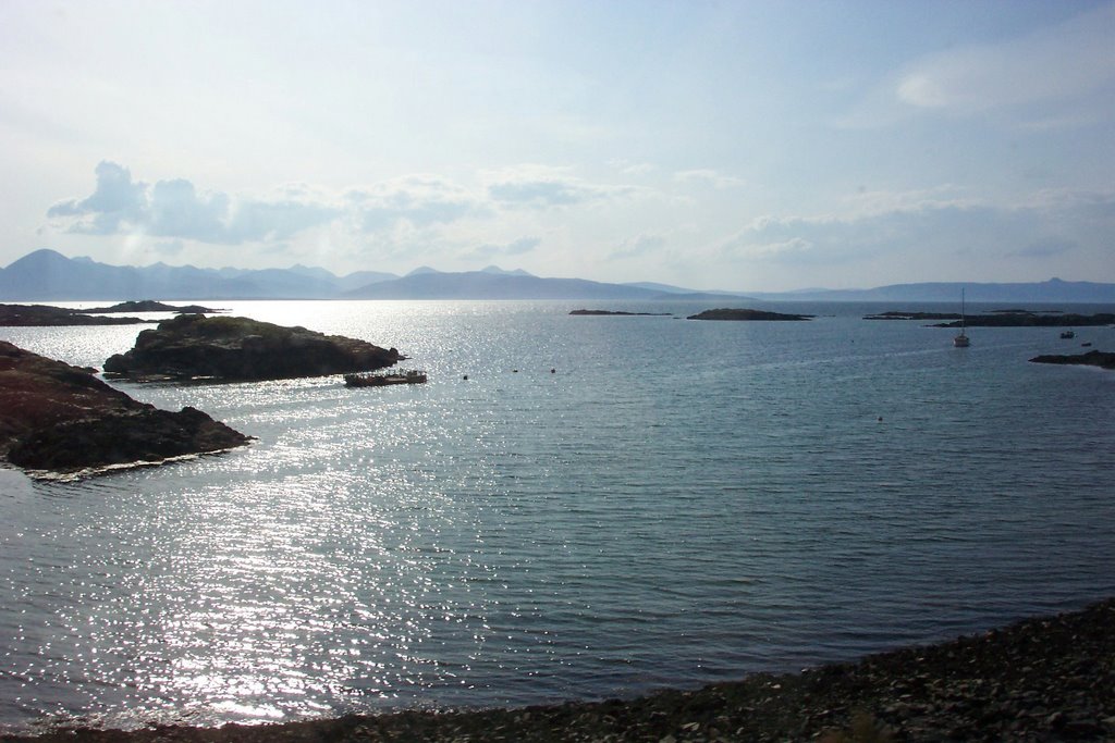 Loch Carron from Railway Journey - 1 by H T W Gay