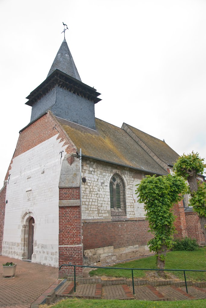 Église Saint Vincent de Paul de JUMEL - 80250 by Pierre THIBAULT