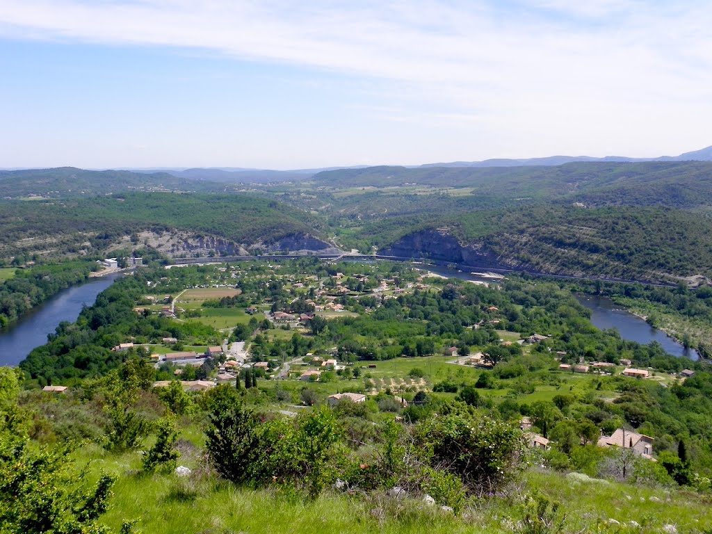 Le mont Sampzon - Le méandre de l'Ardèche by epaulard59