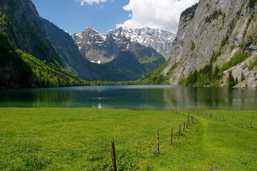 Spiegelbild am Obersee by Petr Pilař