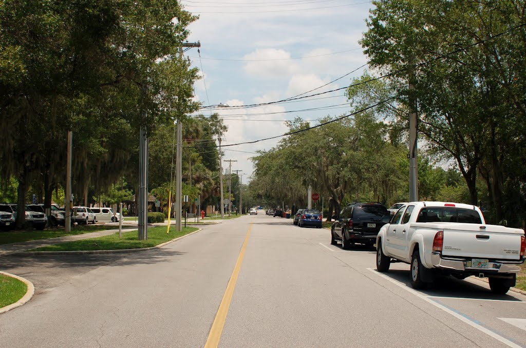 East Davidson Street looking East at Bartow, FL by Scotch Canadian