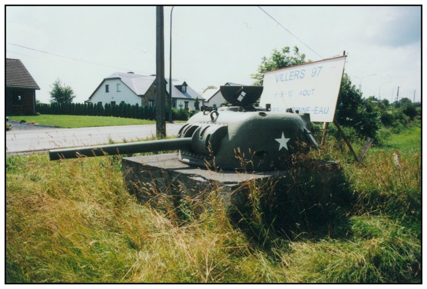 Turrent sherman by pillboxs