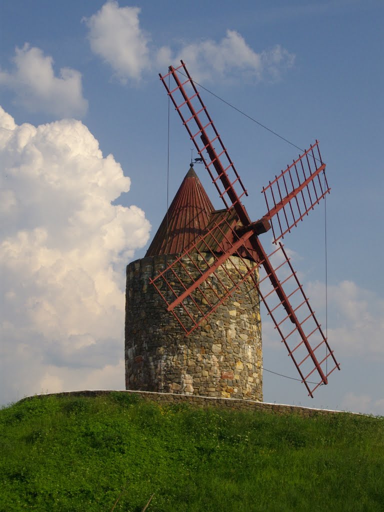 Provenzalische Windmühle by B.W.