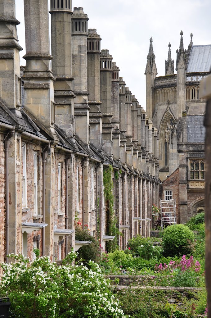 Wells : Vicar's Close by A Photographer