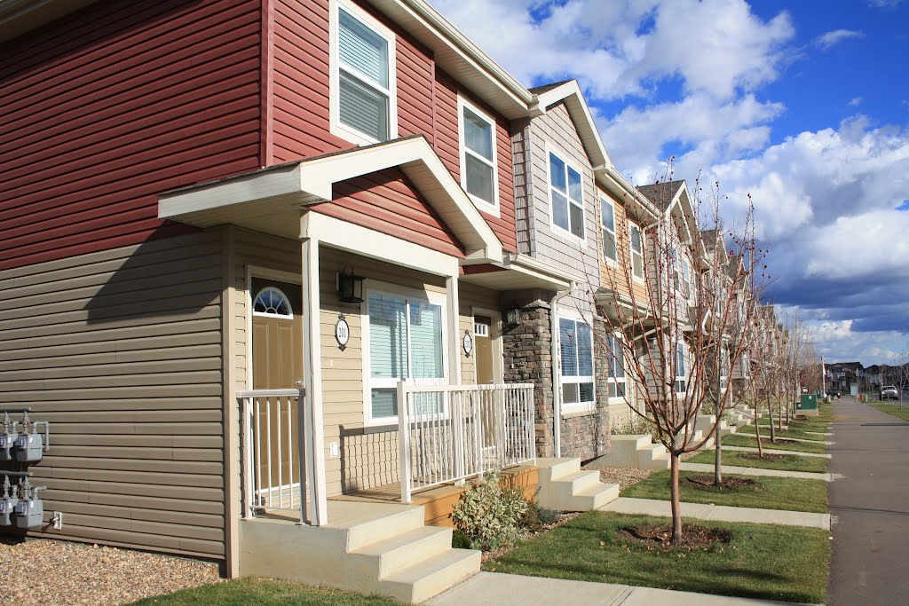 Eagle Ridge Townhomes in Fort MacMurray, AB Community by Evans 2 Design Group