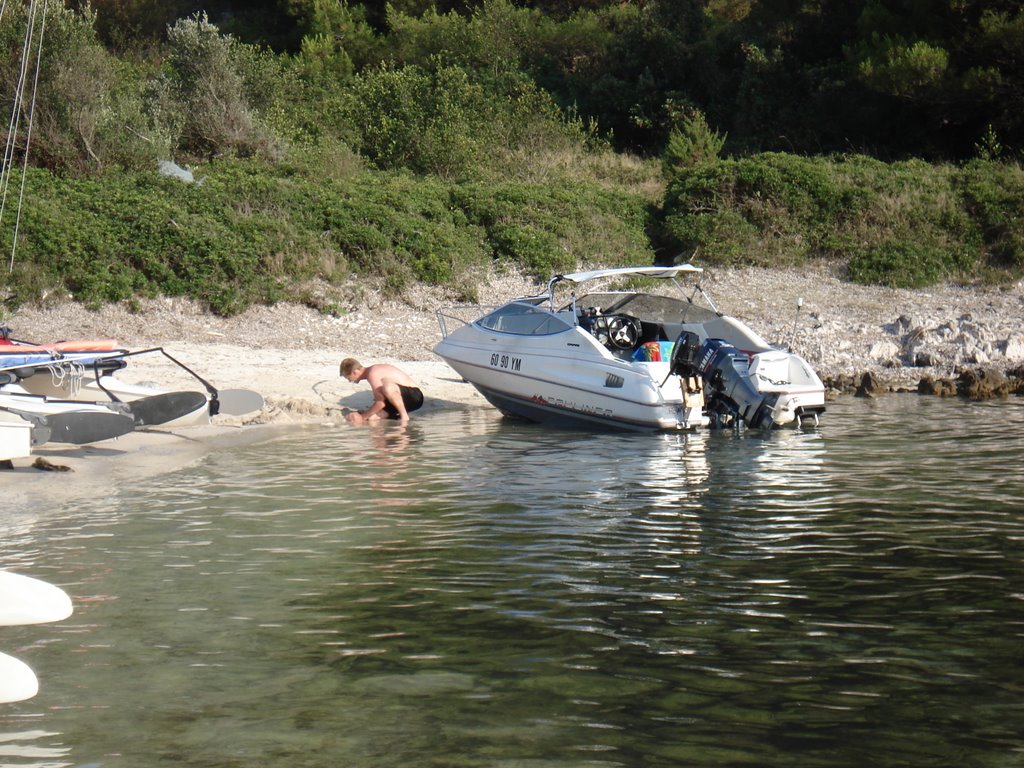 Litte sand beach on Dugi Otok by Chris foto's