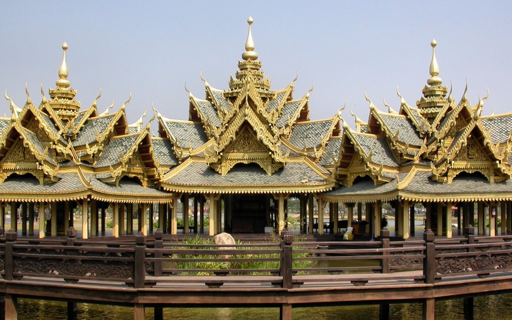 Bangkok, Muang Boran, Ancient City, Pavilion of the Enlightend by Max Richard