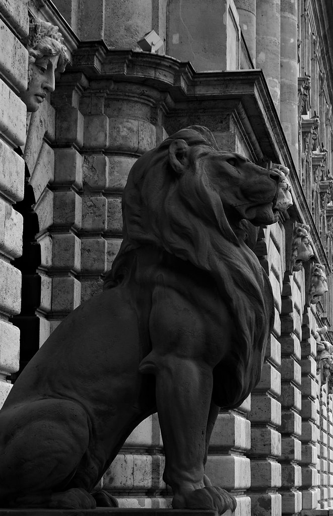 Keeper in the Buda Castle by Simon Károly