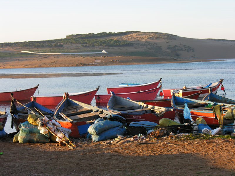 Barcas en Moulay Bousselham 1 by jotahoyas