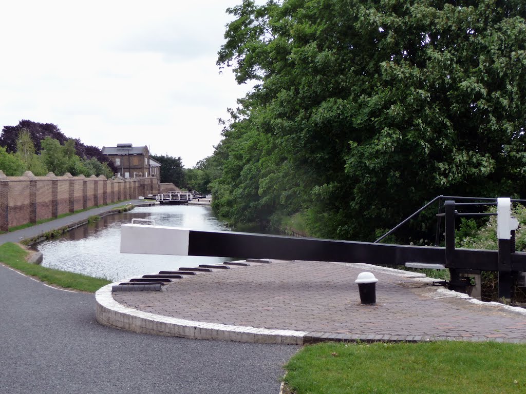 Hanwell Flight of Locks ~ Grand Union Canal by Nick Weall