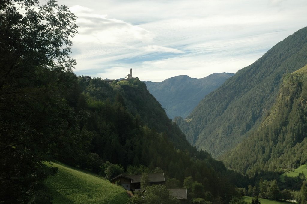 Auf der Fahrt nach Sankt Katharinaberg, , August 2006 by MichaelN