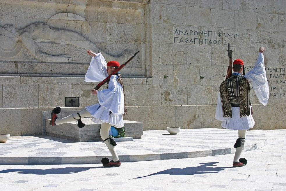 Evzones - Unknown Soldier Tomb by nikolaos6