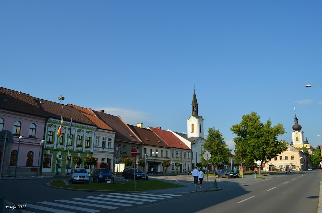 TŘEBECHOVICE pod OREBEM - část Masarykova náměstí / part of the Masaryk Square by votoja - CZ