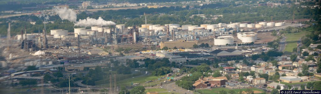 Bayway Refinery - Gas & Oil ConocoPhillips Refinery in Newark by Performance Impressions