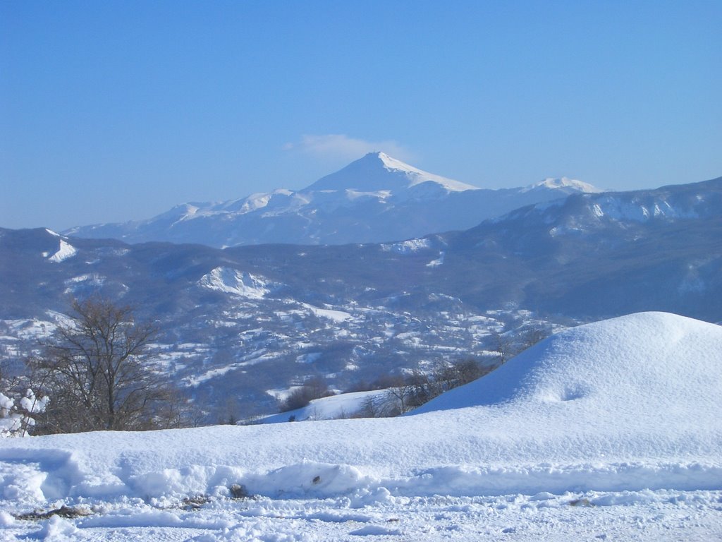 Vista Cimone da Centro Fondo by Max Piacentini