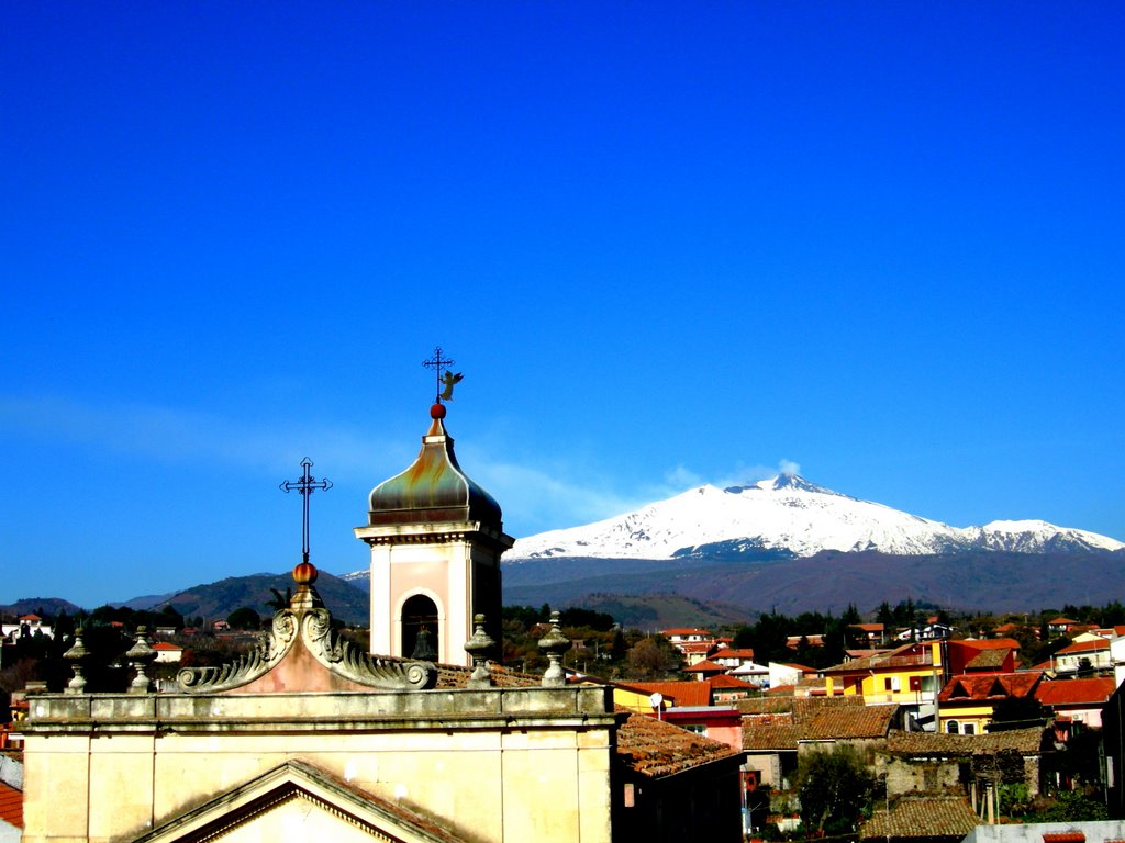 Vista dell'Etna da Pedara by defcon.ct