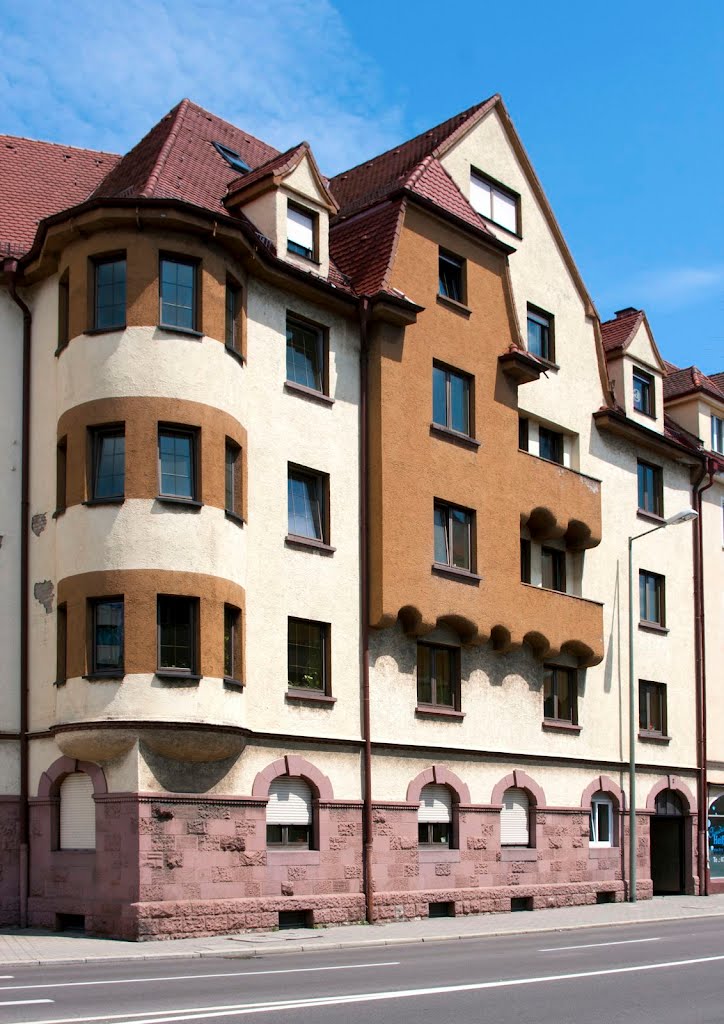 Neu-Ulms alte Bauten (25): Wohnhaus, 1910/11 by Michael Vogt