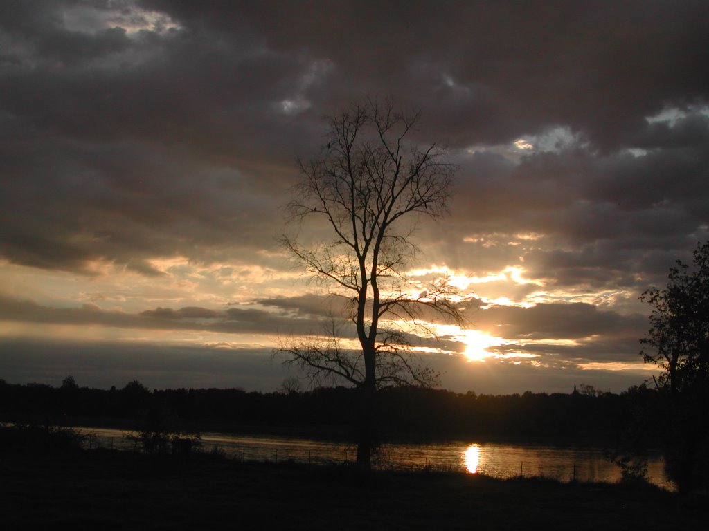 ATARDECER EN EL LOIRA by enrique benavides hi…