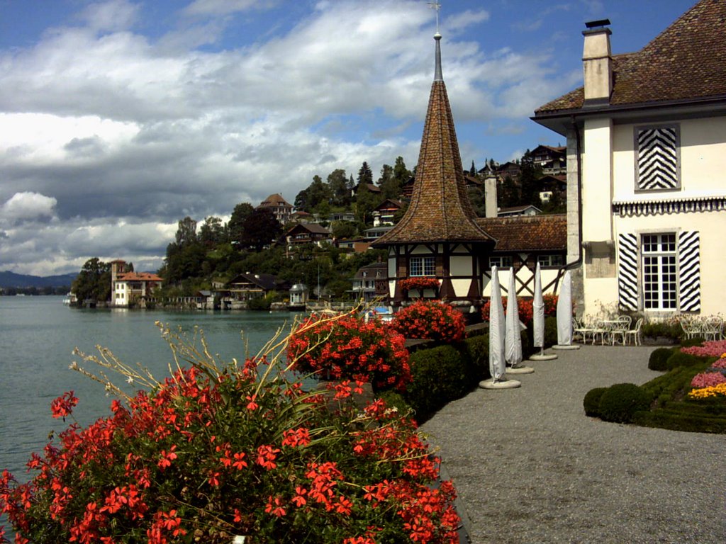 Oberhofen castle gardens by frannicksmith