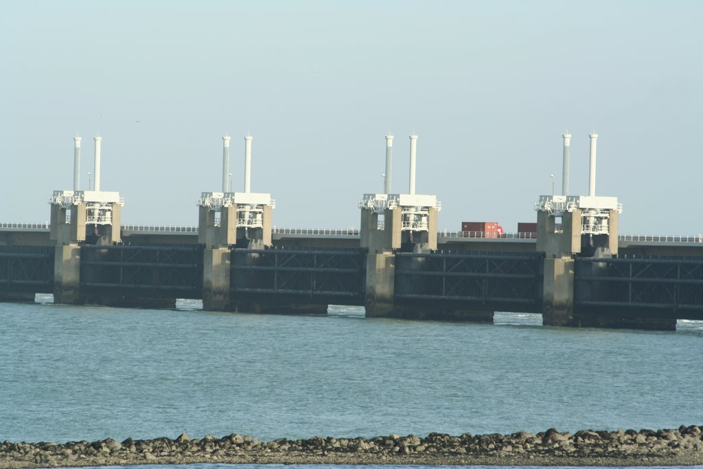 Neeltje Jans, Oosterscheldekering by Wim de Vries