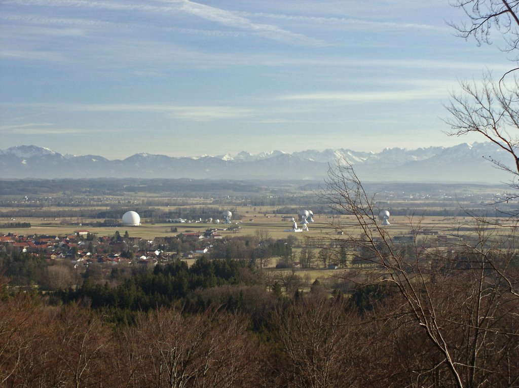 Raisting with Alps, Ammersee by JustforFun