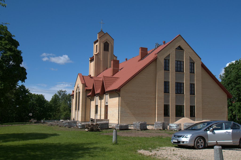 Jēkabpils Katoļu baznīca. by Kreicbergs