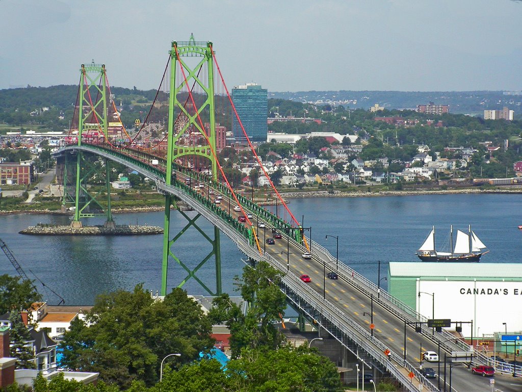 Nova Scotia - A. L. Mac Donald Bridge by bluenose11