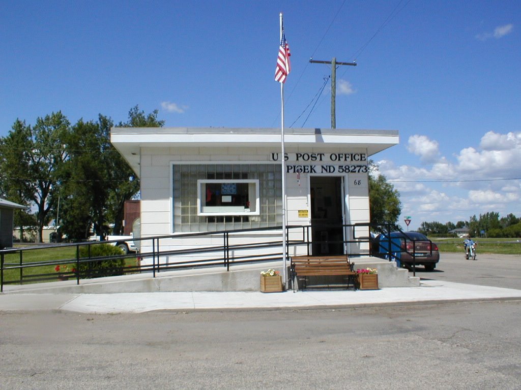 Pisek Post Office, Pisek, ND 58273 by matchboxND