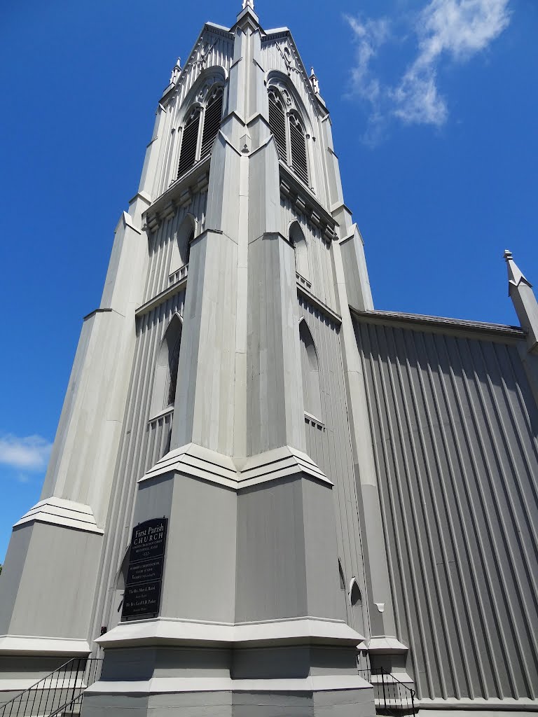 First Parish Church, Brunswick Maine by Taoab