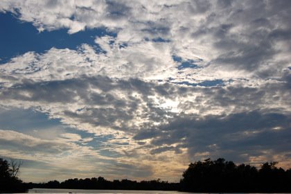 Wisconsin River Sunset by FourPointedStar