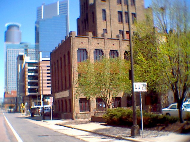 Historic Ivy Tower, before they built condos around it. by Ray Rolfe