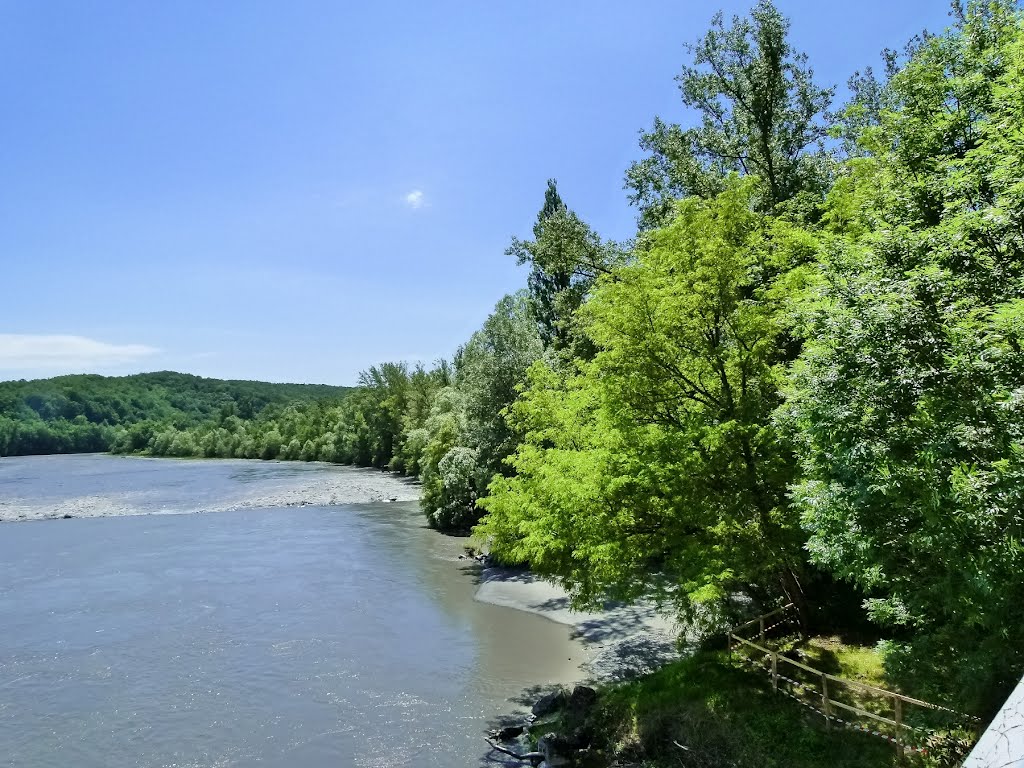 Le Rhône - Direction Bellegarde by Magda GHALI