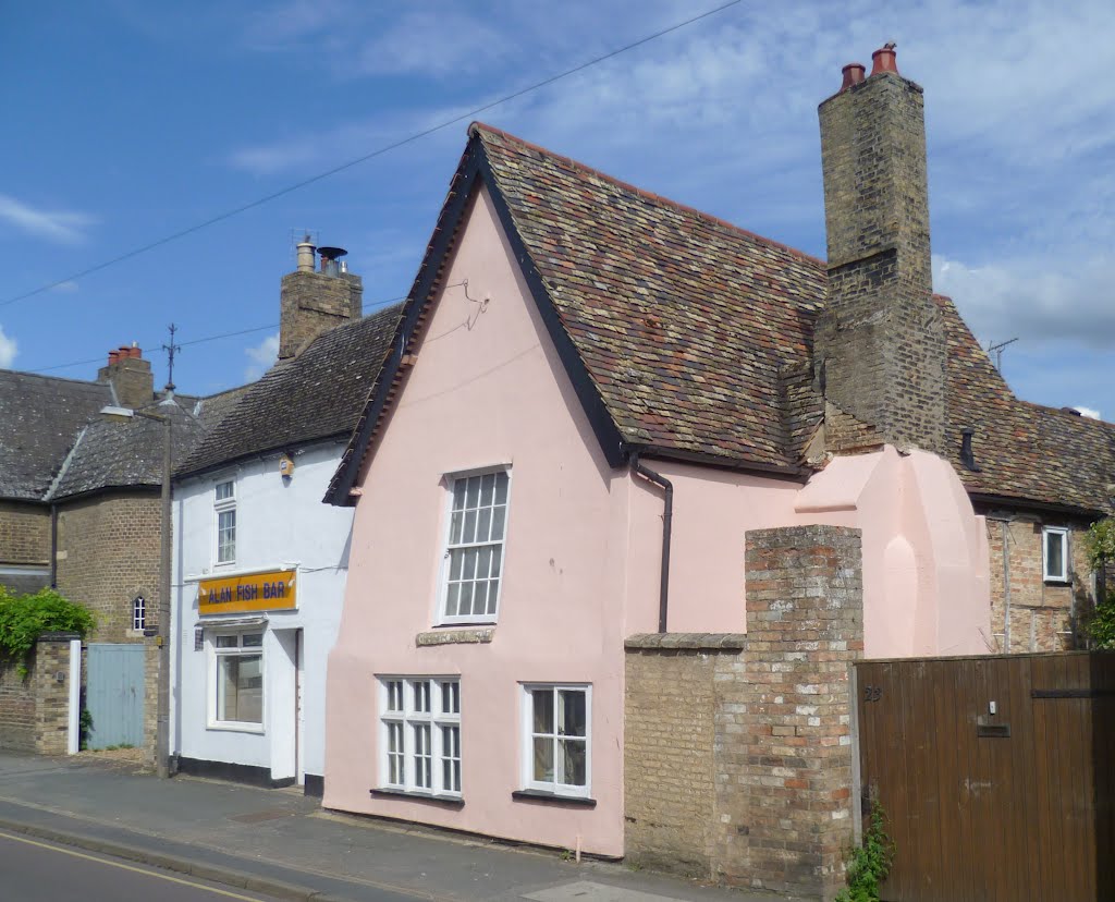 Pink cottage, ely, cambs. june 2012. by Michael & Grace.