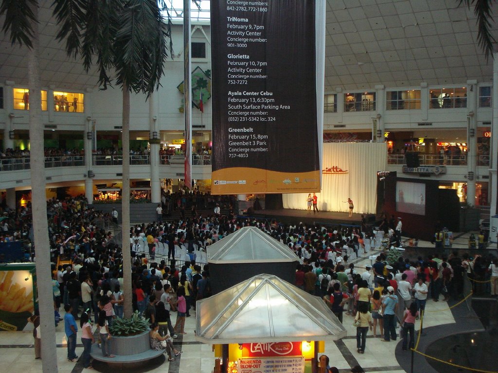 Weekend mall show at Glorietta Mall featuring ABS-CBN Team Kapamilya Caravan (January 2008) by djsammy2k7