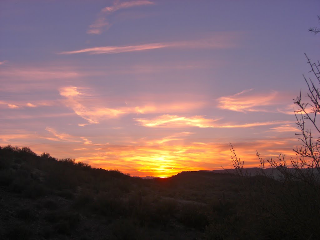 Sunset at Dreamy Draw Park by njtlandry