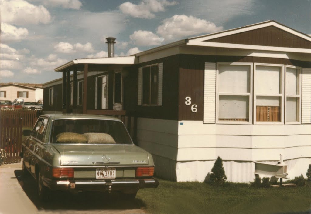 Rock Springs Wyoming - Gateway Village - Sommer 1981 by Frank Gotthardt