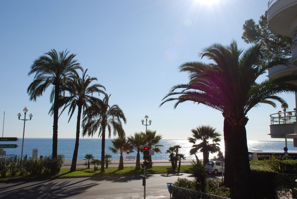 Promenade D'Anglaise - Nice by Glyn M Evans