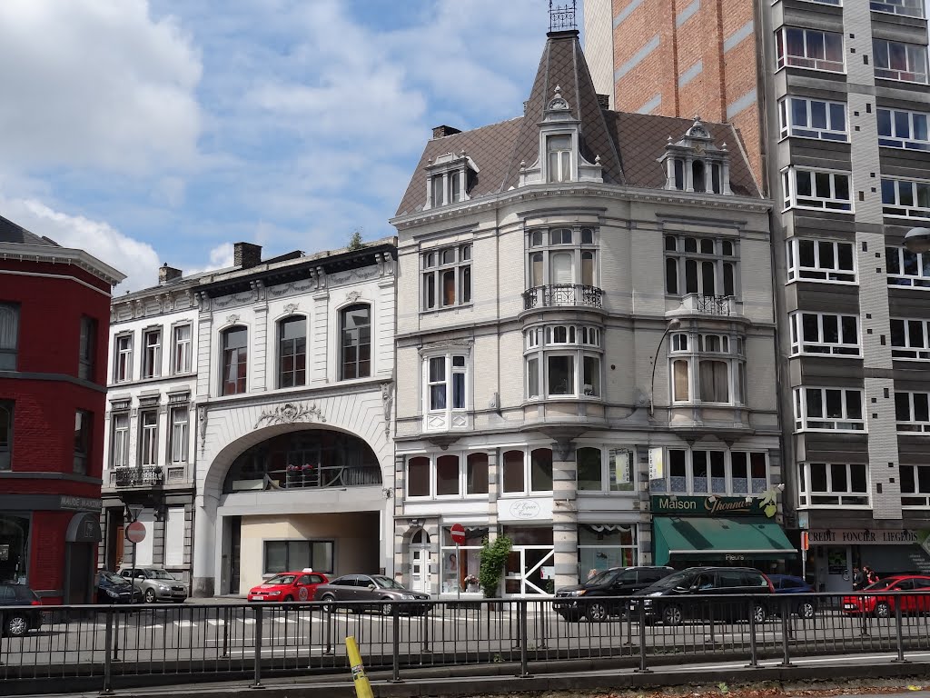 Liège: angle de la rue de Rotterdam by jimbal