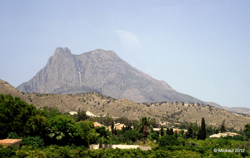 Puig Campana Mountain, Benidorm . Spain by mickaul