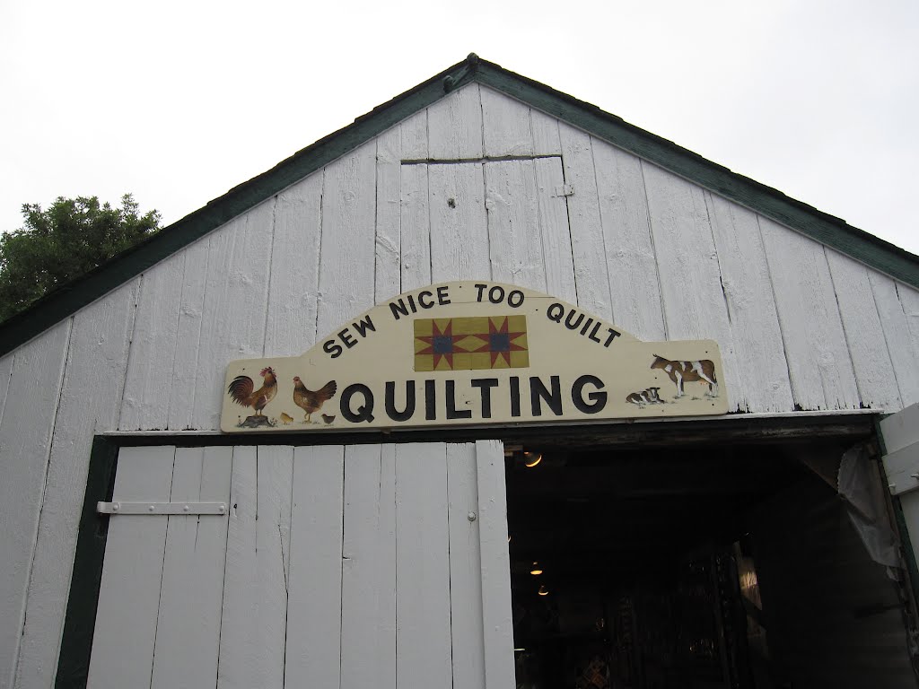 Lancaster, Pennsylvanie : Boutique d'artisanat Amish, vente de quilt by TitTornade