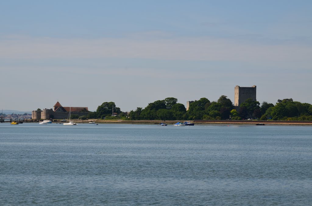 Portchester Castle by Andrew N Parker