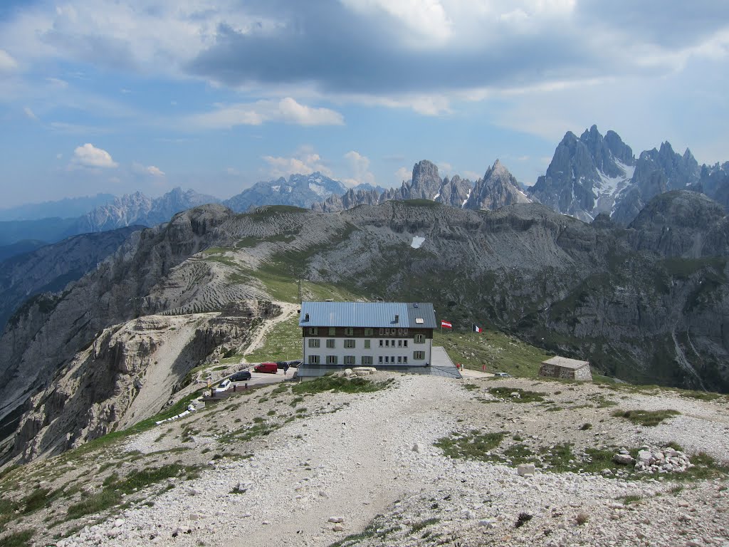 Rifugio auronzo by lucio montina