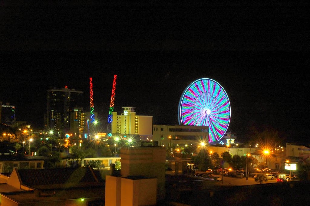 Parking Deck Myrtle Beach by J.R. Brown