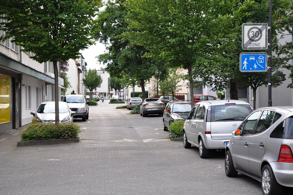 Troisdorf / Germany, "Hofgarten - Street" in June 2012. Troisdorf Hofgartenstraße, abgelichtet im Juni 2012 by © "Earth Views"