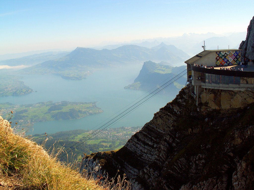 Am Vierwaldstättersee. Hier entstand die Schweiz. by Burgener  Norbert